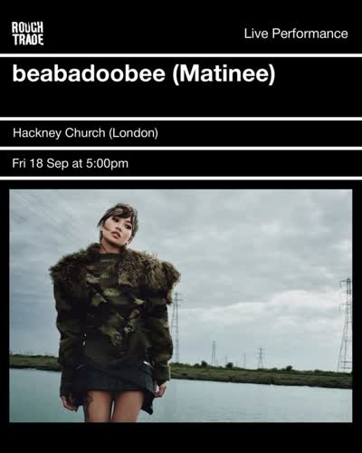 beabadoobee (Matinee) Live Performance