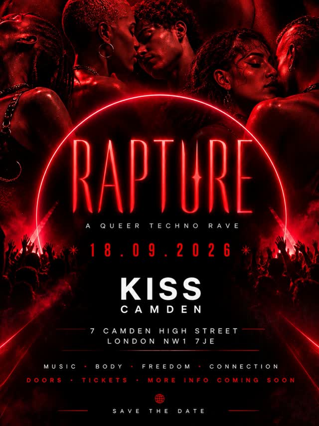 RAPTURE: A Queer Techno Rave