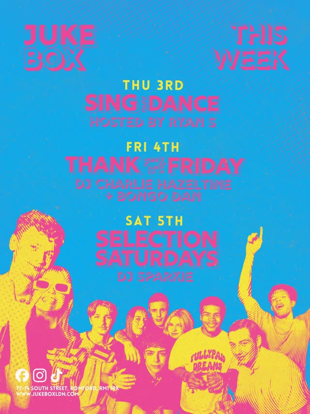 THIS WEEK AT JUKEBOX 🥳