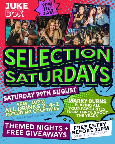 SELECTION SATURDAYS – TONIGHT!