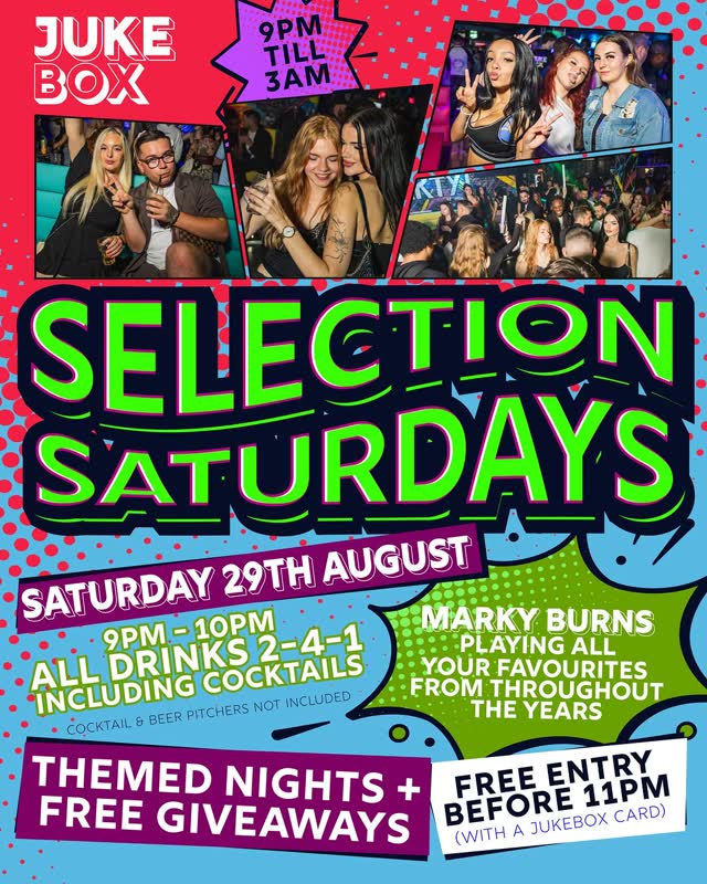 SELECTION SATURDAYS – TONIGHT!