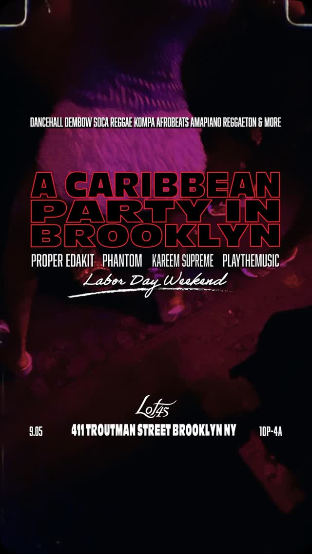 Caribbean party unofficial Summer close out