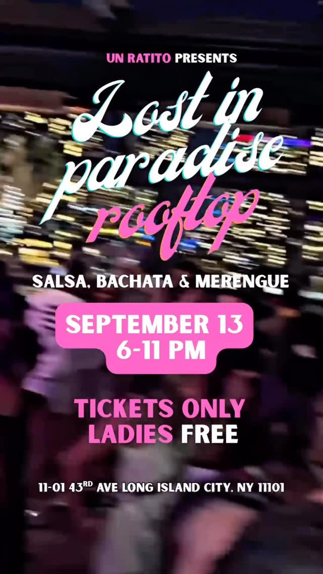 Bachata, Salsa, & Merengue Rooftop Party