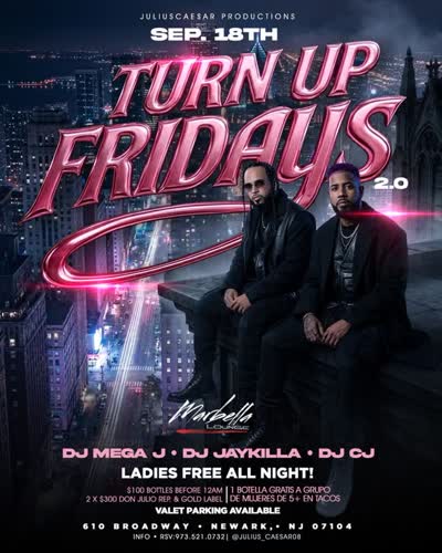 TURN UP FRIDAYS 2.0