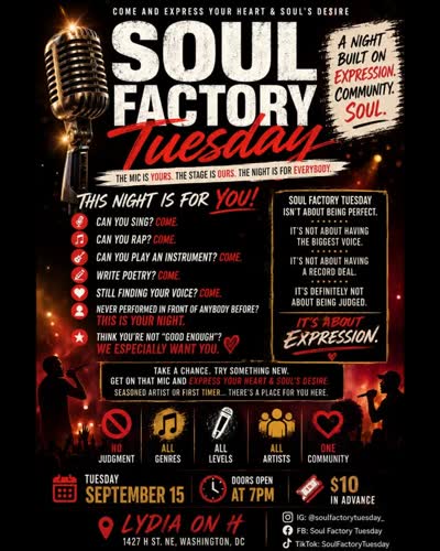 SOUL FACTORY TUESDAY