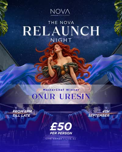 Nova Relaunch Event with Live Samba and DJ