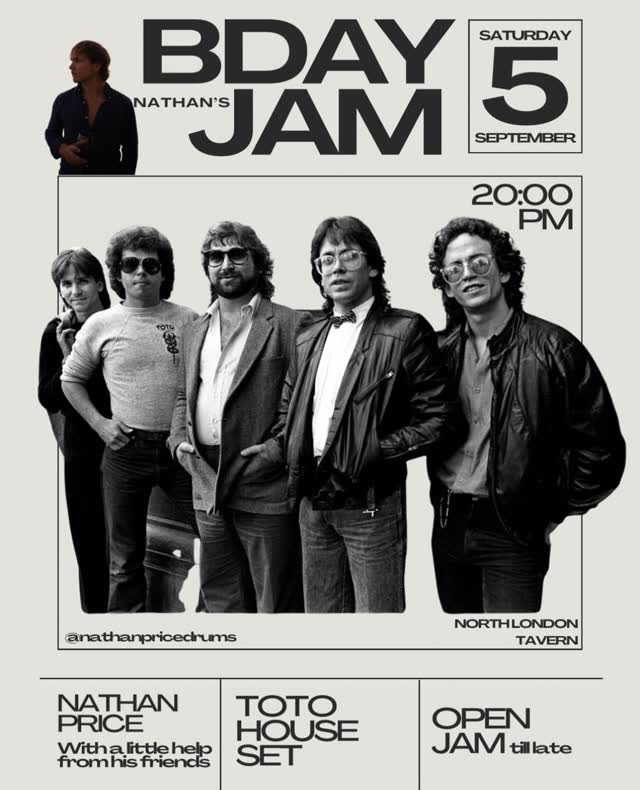 Birthday Jam Night - Toto Tunes