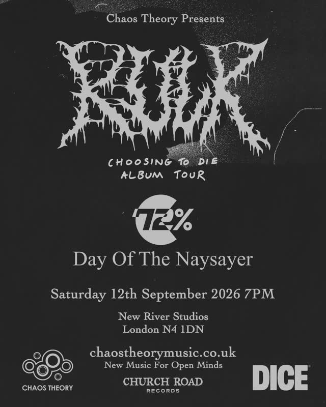 Chaos Theory Presents ROTUX Choosing To Die Album Tour