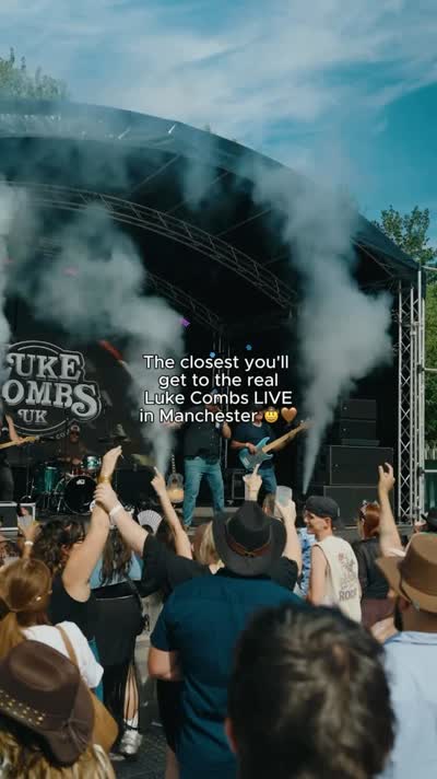 @lukecombsuktribute (the worlds leading tribute to Luke Combs) will be at #O2RitzManchester THIS Friday 04 Sep for a night of none stop hits and sing-a-long moments!