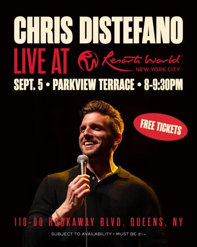 Chris Distefano Live at Resorts World New York City