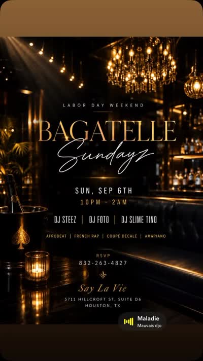 Bagatelle Sundayz