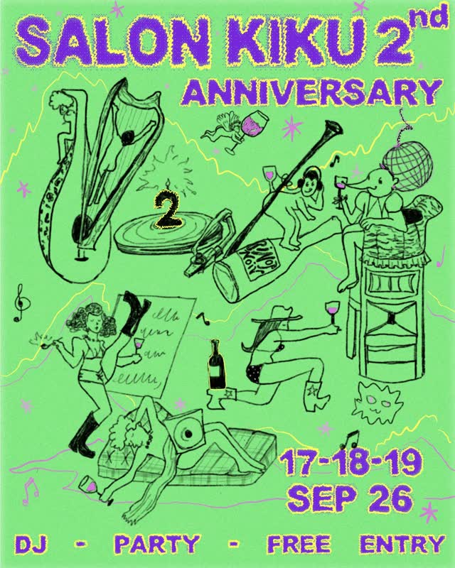 HEYYO. SALON KIKU IS TWO.