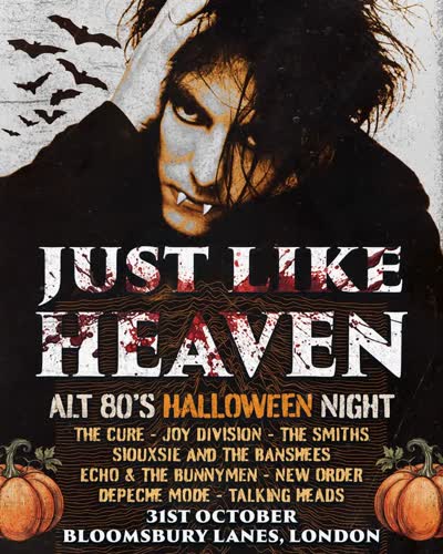 Just Like Heaven Alt 80's Halloween Night