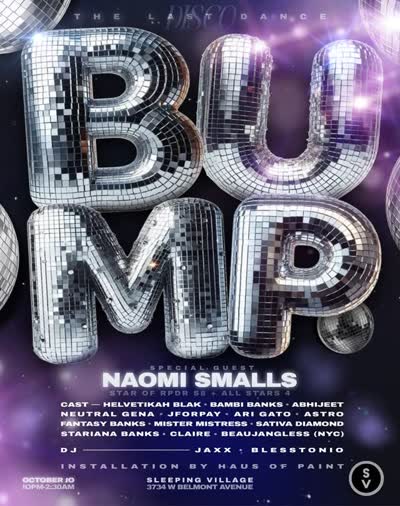 it’s the LAST BUMP. EVER !!!