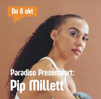 Op donderdag 8 oktober staat de Britse R&B- en soulzangeres @pipmillett op het podium van ’t Zonnehuis