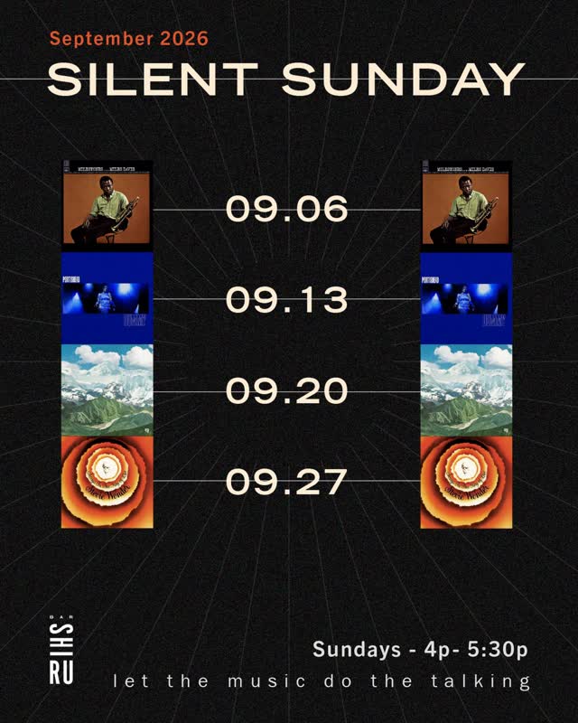 SILENT SUNDAY September 2026 Lineup Drop