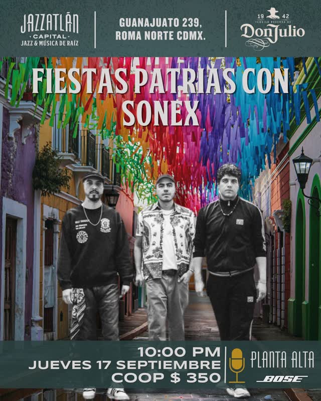 Celebración de fiestas patrias con son jarocho y música original
