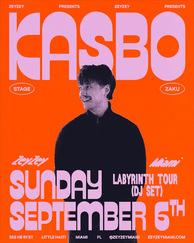 Kasbo - Labyrinth Tour (DJ Set)