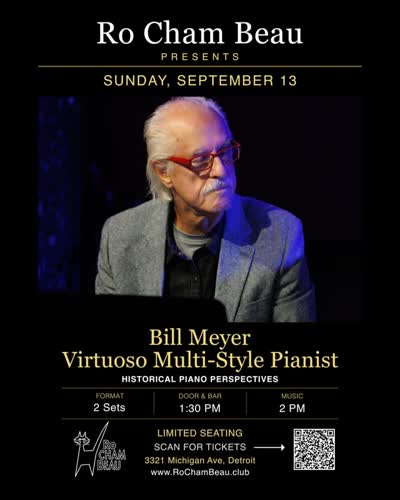 Bill Meyer Virtuoso Multi-Style Pianist: Historical Piano Perspectives