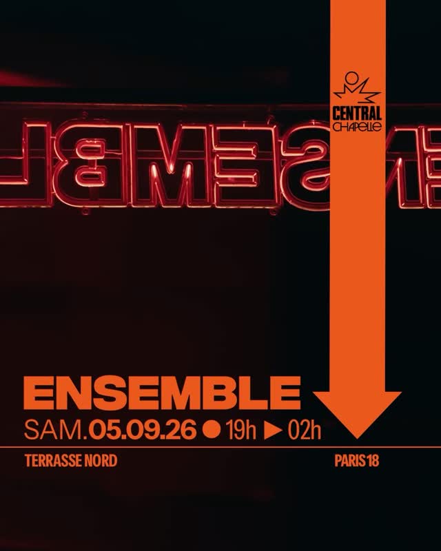 OUTDOOR SEASON STILL RUNNING! @ensemblee_ revient à Central Chapelle le 5 septembre pour ambiancer la Terrasse Nord