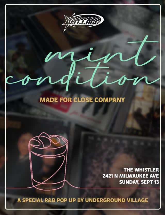 MINT CONDITION: A R&B POP-UP MADE FOR CLOSE COMPANY