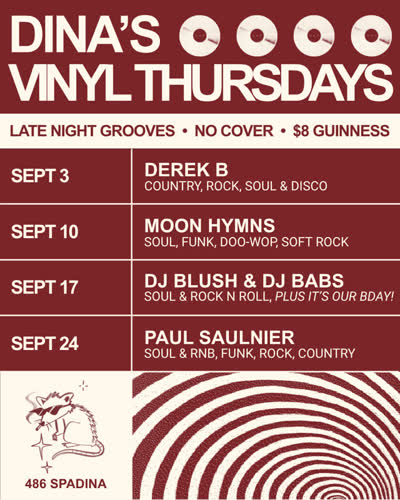 Thursdays at the rat bar