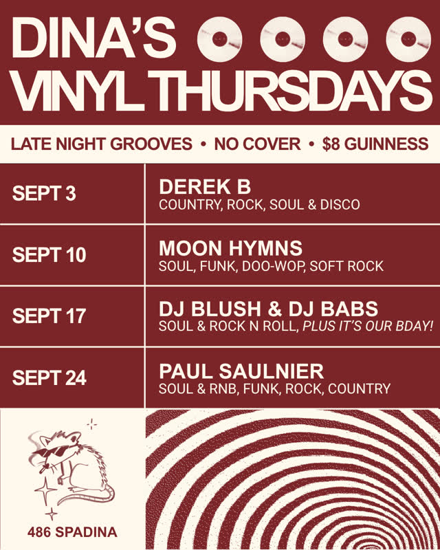 Thursdays at the rat bar