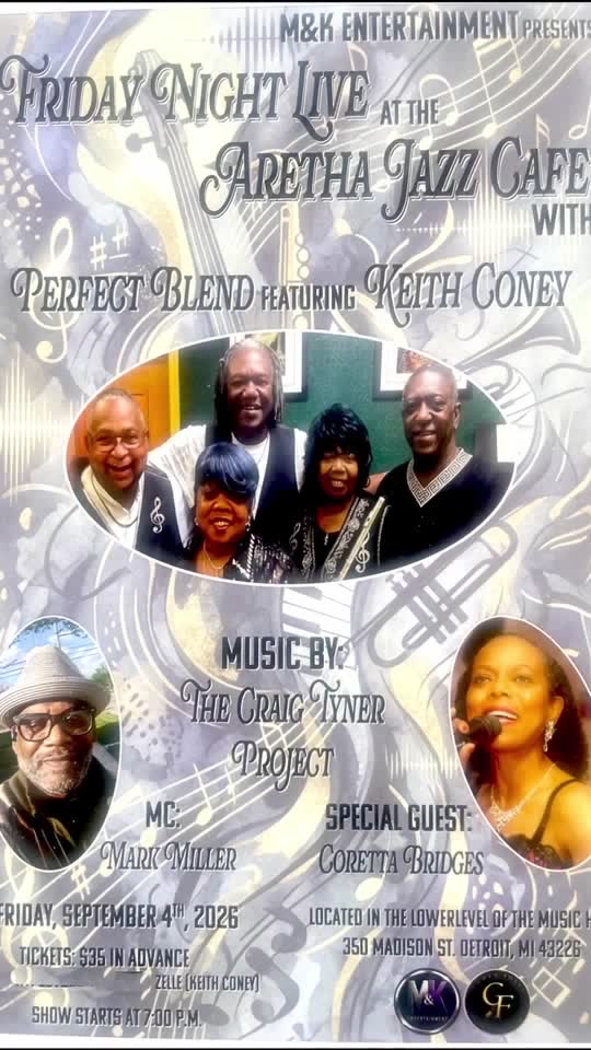 Friday Night Live at the Aretha Jazz Cafe