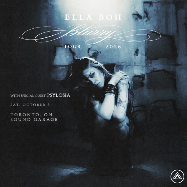 @psylosia joins @ellaboh at @thesoundgaragegeary on Saturday, October 3rd!