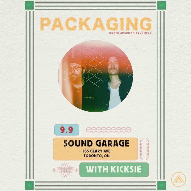 Packaging North American Tour 2026