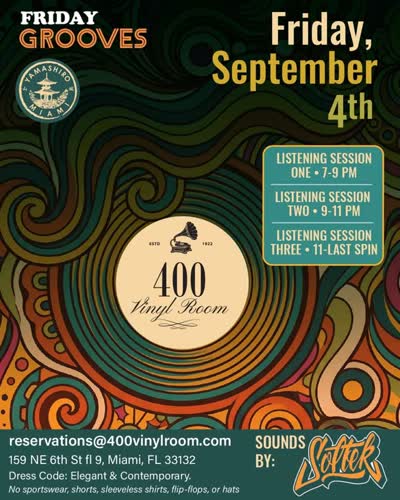 Cocktails poured. Records spinning. Lineup locked.