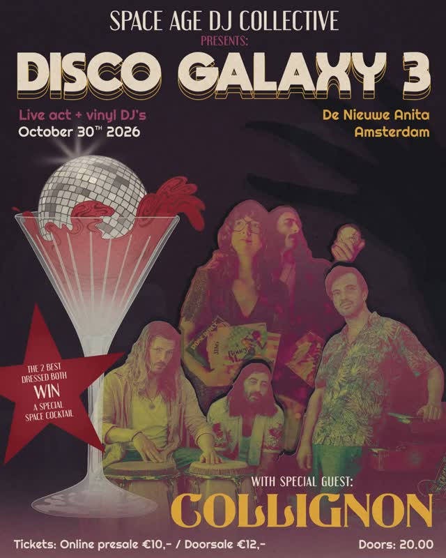 Disco Galaxy returns to De Nieuwe Anita for a spooky and autumnal third edition