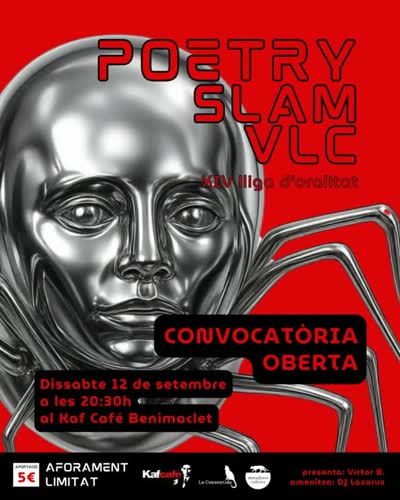 Poetry Slam VLC XIV lliga d'oralitat