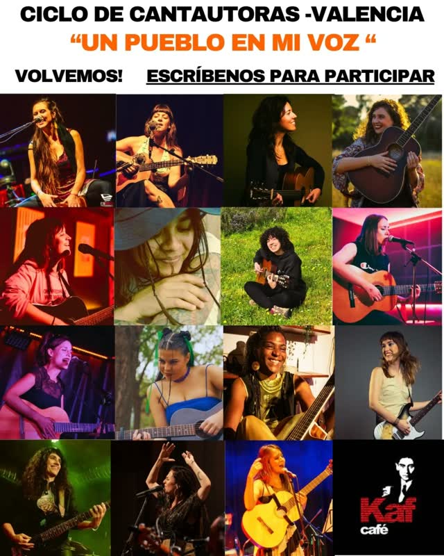 Ciclo de cantautoras 'Pueblo en mi voz'