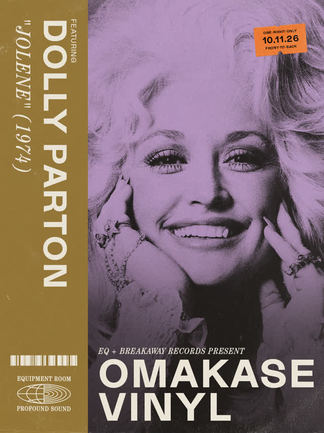 OMAKASE VINYL featuring Dolly Parton’s "Jolene"