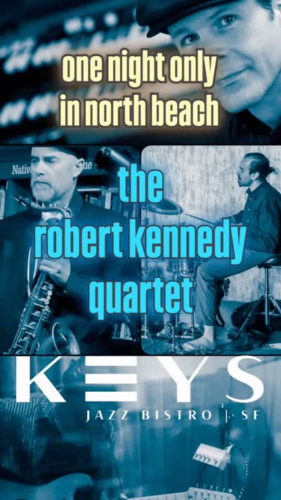 Wednesday, September 9, 7 PM! Keys Jazz Bistro in beautiful North Beach!