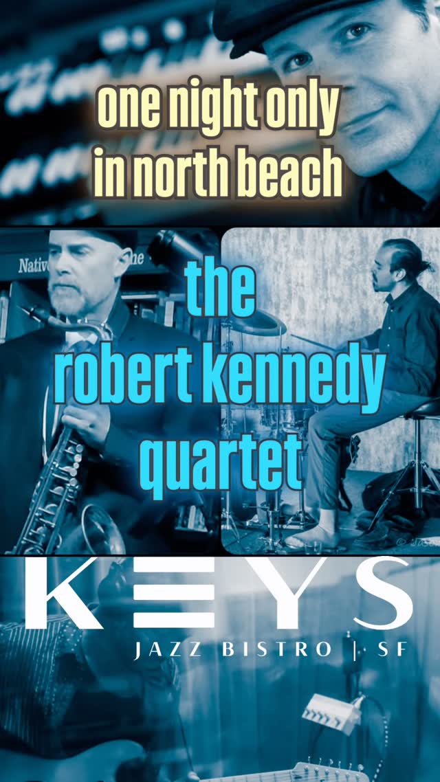 Wednesday, September 9, 7 PM! Keys Jazz Bistro in beautiful North Beach!