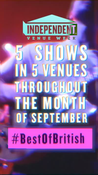 #BestOfBritish gigs series