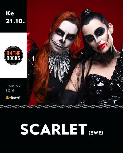 SCARNET on The Rocksiin lokakuussa