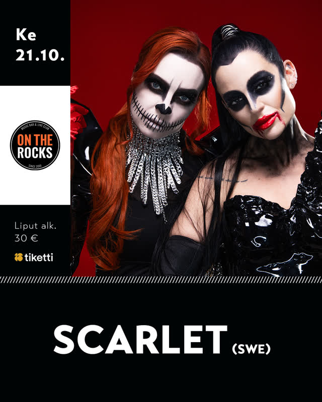 SCARNET on The Rocksiin lokakuussa