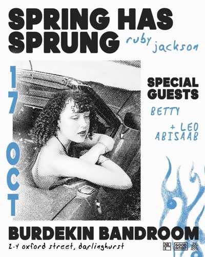 Spring has indeed sprung... full band show