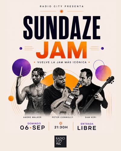 LAS SUNDAZE JAM ESTÁN DE VUELTA