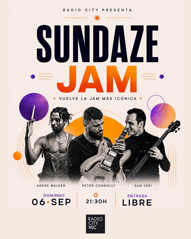 LAS SUNDAZE JAM ESTÁN DE VUELTA