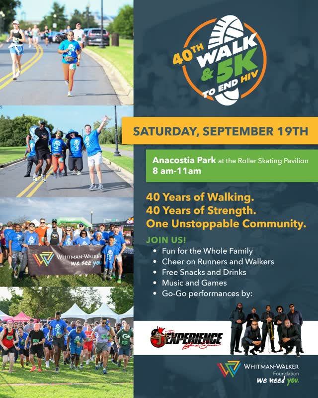 40th Annual Walk & 5K to End HIV