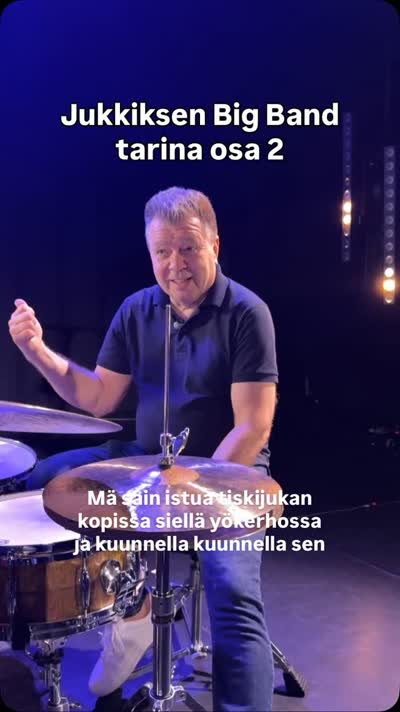 Syksyn upein jazzjuttu on Jukkisen Big Band-konsertti
