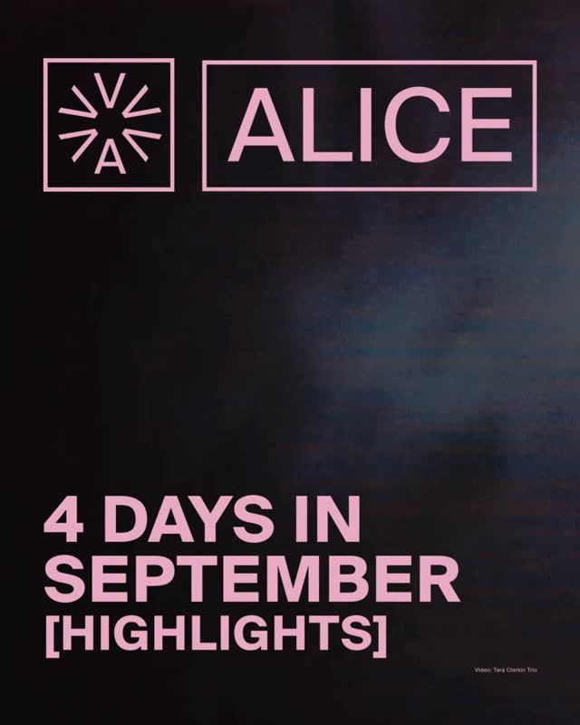 ALICE September Shows: Mike Sheridan, NYX, Tara Clerkin Trio + plainhead, Ange Halliwell