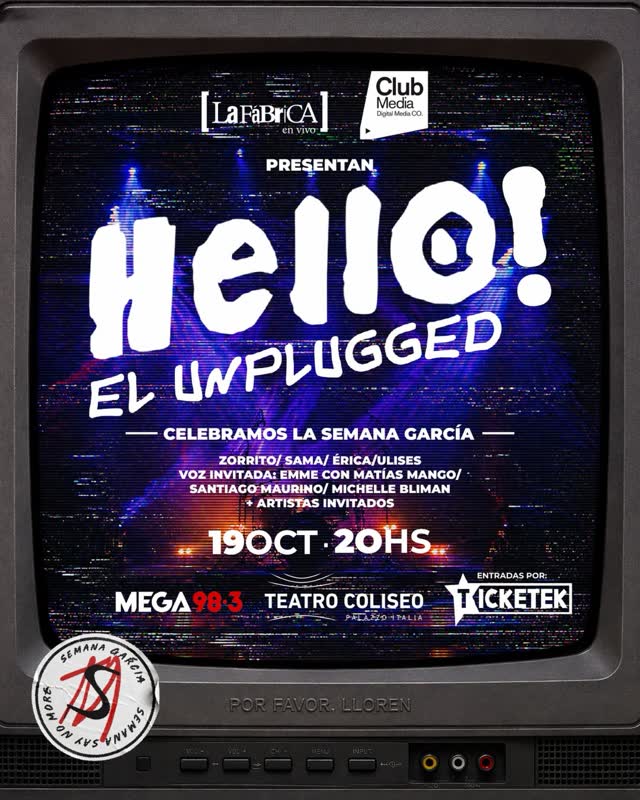 HELLO! EL UNPLUGGED