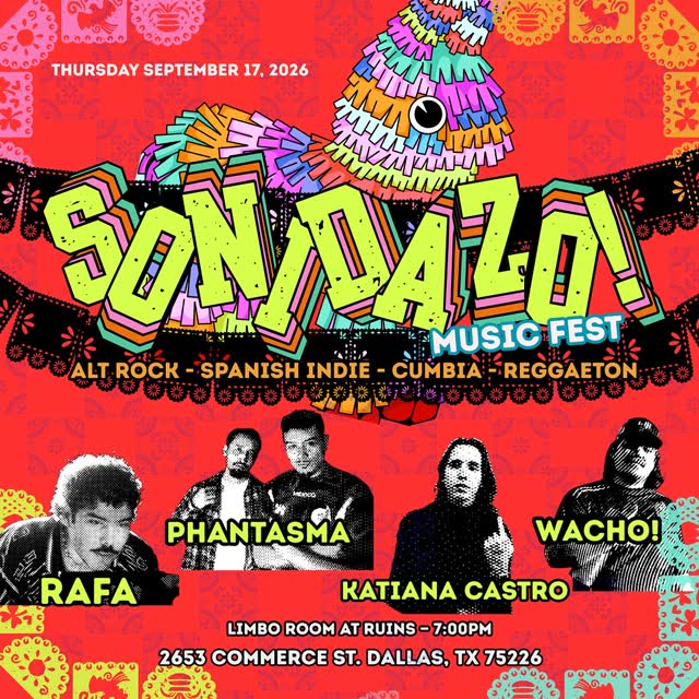 SONIDAZO! Hispanic Heritage Month Dance Party with LIVE ACTS