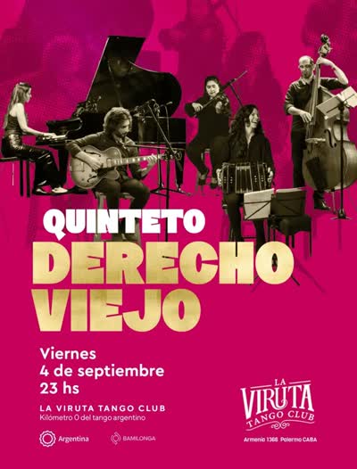 Derecho Viejo en La Viruta - Orquesta en Vivo y Milonga