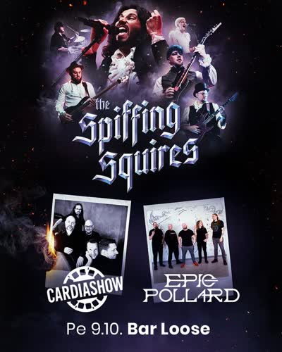 PEASANTS! The Spiffing Squires return to the stage!
